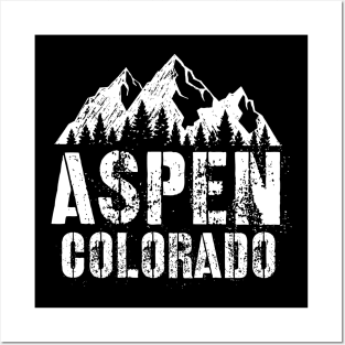 Aspen Colorado Rocky Mountains Posters and Art